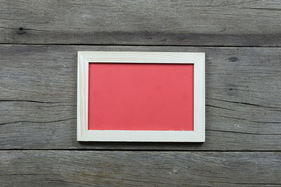 Full frame shot of red wooden wall