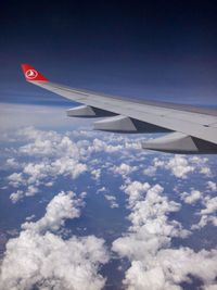 Aerial view of cloudscape against sky