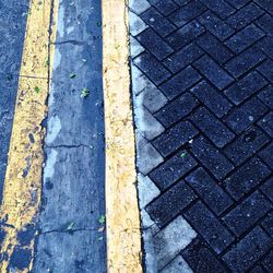 Full frame shot of tiled floor