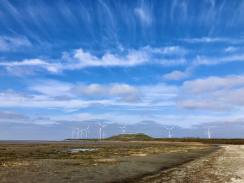 Scenic view of road against sky