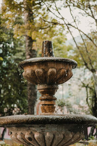 Fountain in park