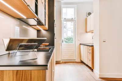 Interior of kitchen at home