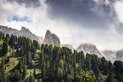 Panoramic view of landscape against sky