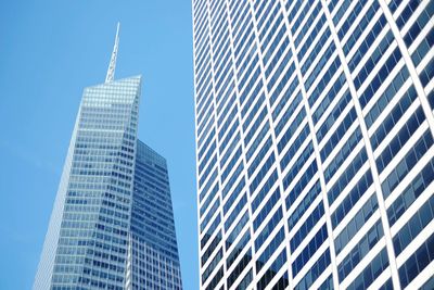 Low angle view of modern building