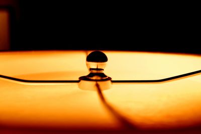 Close-up of lamp