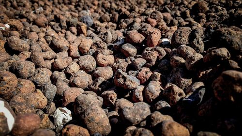 Full frame shot of rocks