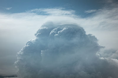 Low angle view of clouds in sky