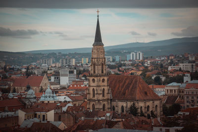 Cityscape against sky