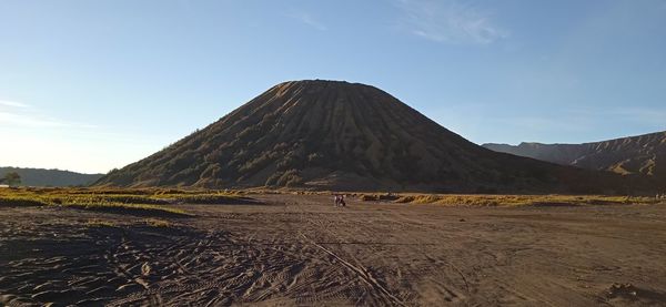 View of a desert