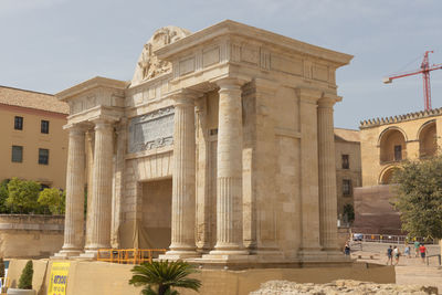 View of historical building against sky