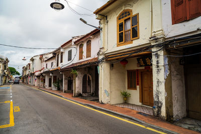 Beautiful old buildings with amazing exterior architecture..