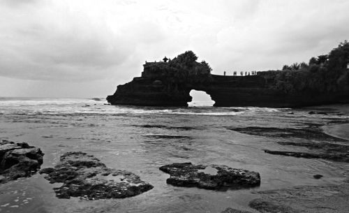 Rocks on beach