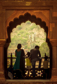 People sitting on chair