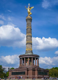 Low angle view of monument