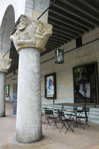 Built structure against the sky