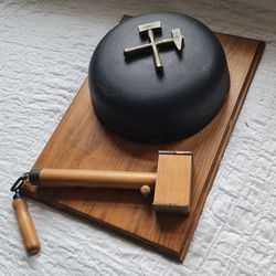 High angle view of food on table