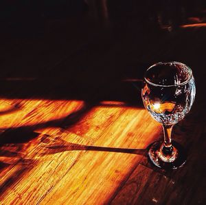 Close-up of illuminated lamp