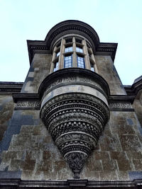 Low angle view of historical building