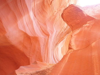 Scenic view of rock formation