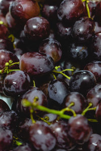 Full frame shot of grapes