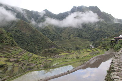 Scenic view of mountains