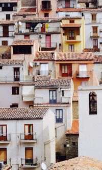 Residential buildings in city