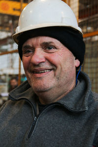 Portrait of senior adult worker