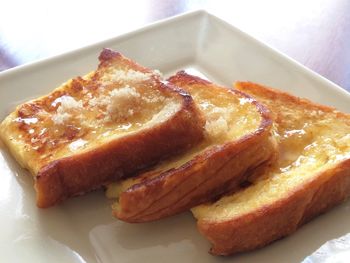 Close-up of food in plate