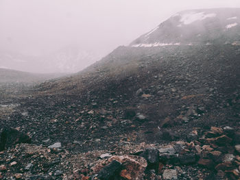Aerial view of landscape against sky
