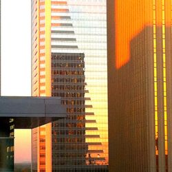 Low angle view of office building