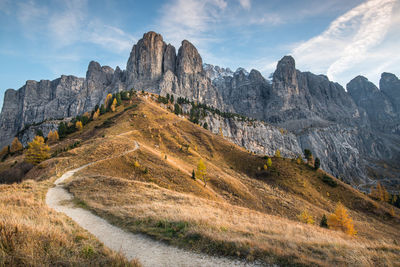 Panoramic view of landscape against sky