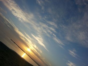 Scenic view of sunset
