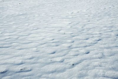 Full frame shot of snow