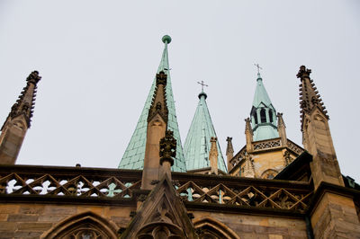 Low angle view of a temple