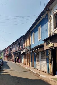 Street amidst buildings in city