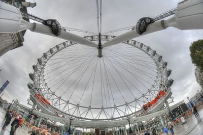 Ferris wheel against sky