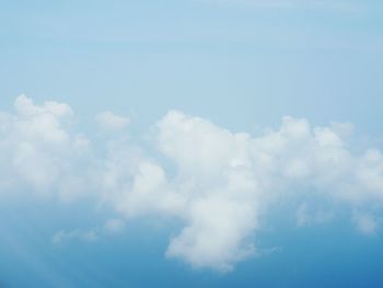 Low angle view of clouds in sky