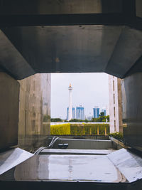 View of buildings in city