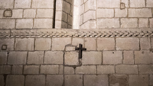 Close-up of brick wall