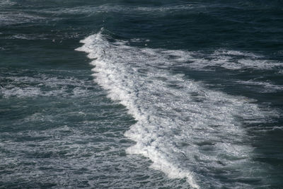 View of sea wave