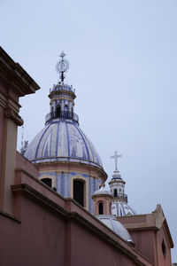 Low angle view of temple