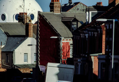 View of buildings in city