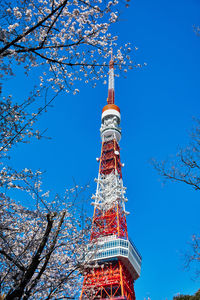 Low angle view of a tower