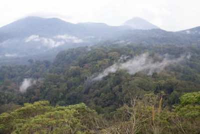 Scenic view of mountains