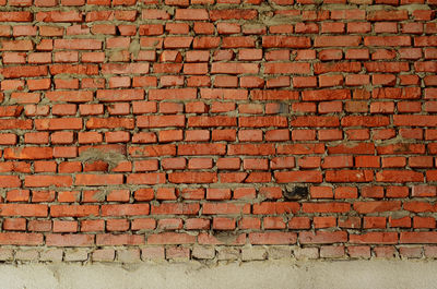 Full frame shot of brick wall