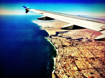 Cropped image of airplane