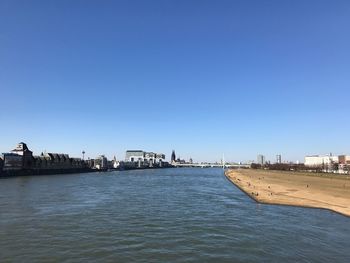 View of city at waterfront