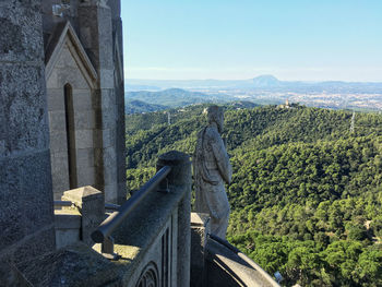 Panoramic view of historic building against sky