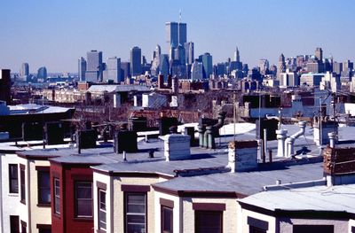 View of buildings in city