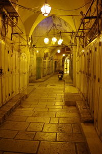 Illuminated corridor